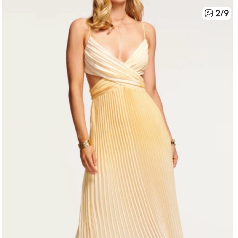 New, Never worn Ramy Brook Beckett Cutout Midi Dress size 8